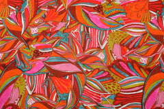 Viskose Voile Leaves by Roeqiya Fris