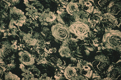 Viskose Webware Vintage Roses