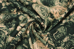 Viskose Webware Vintage Roses