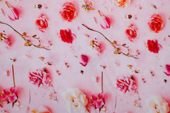 Viskosestoff Digital Roses SH
