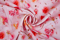 Viskosestoff Digital Roses SH
