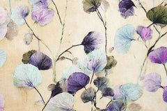 Viskose Leinen Ginkgo Leaves SH