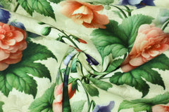 Viskose Leinen Herbstblumen HW25/26 Design 2 SH