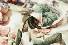 Viskose Leinen Herbstblumen HW25/26 Design 5 SH