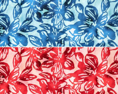 Viskose Stretch Liquid Flowers