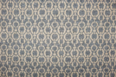 Viskose Strickjacquard Marina Ketten - grau