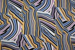 Viskosejersey Abstract Art