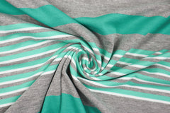 Viskosejersey Summer Stripes