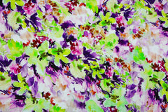 Viskosejersey Anna Art kiwi/lila