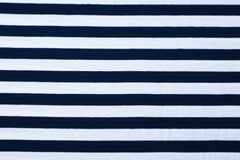 Viskosejersey Stripes Navy