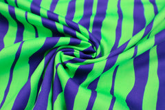 Viskosestoff Wavy Stripes