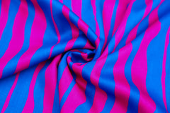 Viskosestoff Wavy Stripes