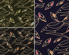 Viskose Webware Birdie