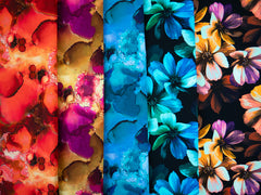 French Terry Volzel Blumen