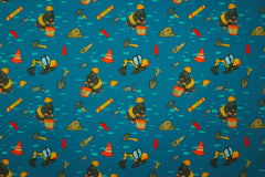 Reststück: 1,00 Softshell Vorsicht explosiv petrol