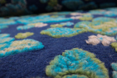 Walkloden Flower - blau