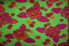 Walkloden Flower - grün