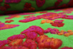 Walkloden Flower - grün