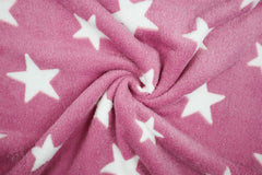 Wellness Fleece White Stars