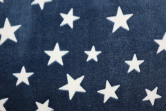 Wellness Fleece White Stars