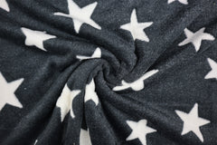Wellness Fleece White Stars