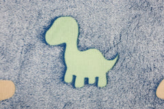 Wellness Fleece Glow in the Dark Dinosaurier