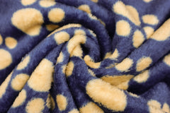 Wellness Fleece Kleine Pfoten - dunkelblau