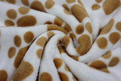 Wellness Fleece Kleine Pfoten - weiß