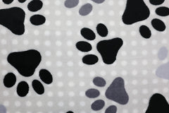 Wellnessfleece Paws & Dots