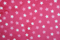 Wellness Fleece Mini Stars - pink