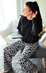 Baumwoll Jacquard Jersey Emily Animal Flecken