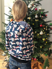 Baumwolljersey Feliz Navidad