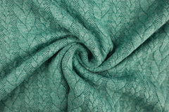 Zopfstrick Jacquard Fenja - 5031 grün
