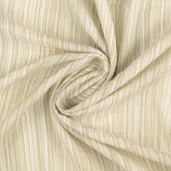 Double Gauze Musselin Feine Streifen - beige