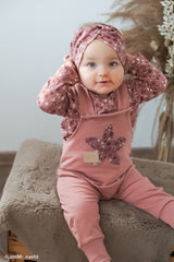 Baumwolljersey Winterbloom by Christiane Zielinski - 435 altrosa