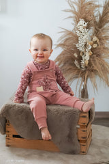 Baumwolljersey Winterbloom by Christiane Zielinski - 435 altrosa