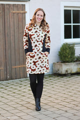 Modal French Terry Annemone by Christiane Zielinski - 339 burgundy