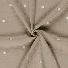 Double Gauze Musselin Tiermotive