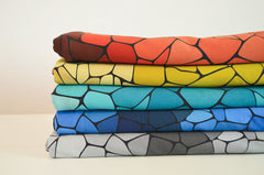 Baumwolljersey Mosaiik by Bienvenido Colorido