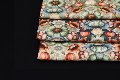 Canvas Victorian Damask by Bienvenido Colorido - 762 schilfgrün