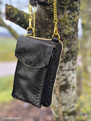 Kunstleder Björk - 299 schwarz