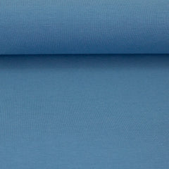 French Terry Maike Uni taubenblau - Saison HW26/27 bei Der Buntspecht