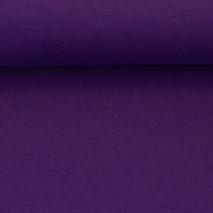 Baumwolljersey Vanessa violett Uni - Saison HW26/27 bei Der Buntspecht