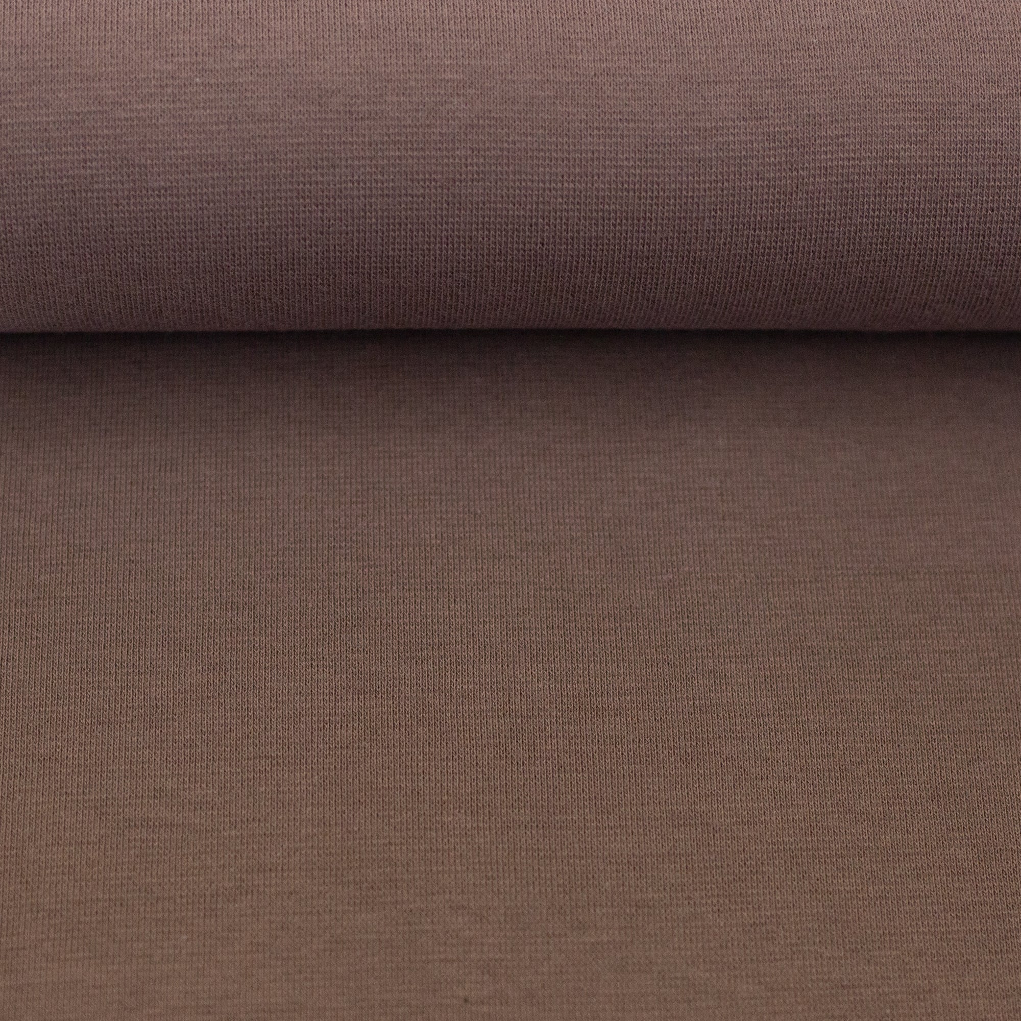 Bündchenstoff Heike Uni mousse - Saison HW26/27 bei Der Buntspecht