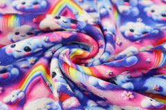 Alpenfleece Digital Happy Clouds