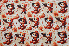 Alpenfleece Digital Rainy Cats