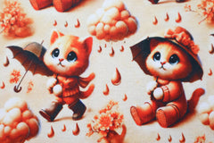 Alpenfleece Digital Rainy Cats