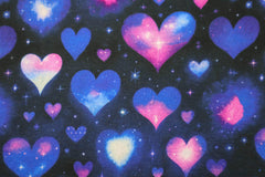 Alpenfleece Digital Shiny Hearts