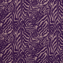 Baumwoll Jacquard Jersey Emily Animal Streifen in lila von Swafing bei Der Buntspecht