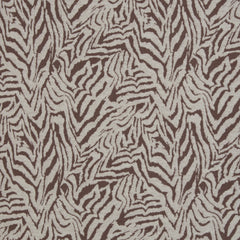 Baumwoll Jacquard Jersey Emily Animal Streifen in taupe von Swafing bei Der Buntspecht